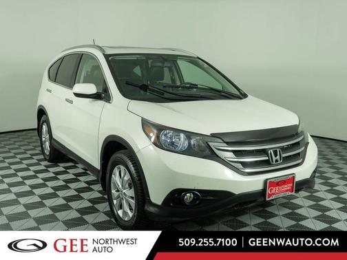 White 2013 Honda CR-V TOURING