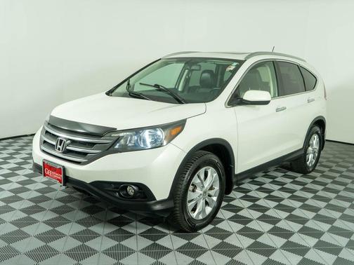 White 2013 Honda CR-V TOURING