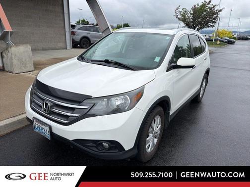 White 2013 Honda CR-V