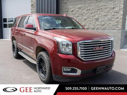 Crimson Red Tintcoat 2018 GMC Yukon SLT