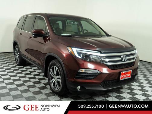 Maroon 2017 Honda Pilot EX-L