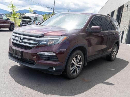 Maroon 2017 Honda Pilot EX-L