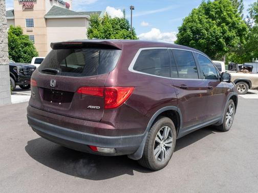 Maroon 2017 Honda Pilot EX-L