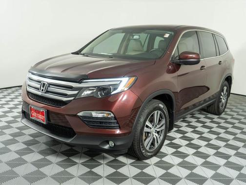 Maroon 2017 Honda Pilot EX-L