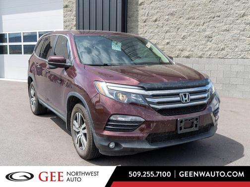 Maroon 2017 Honda Pilot EX-L