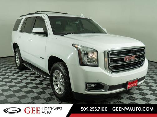 Summit White 2018 GMC Yukon SLT