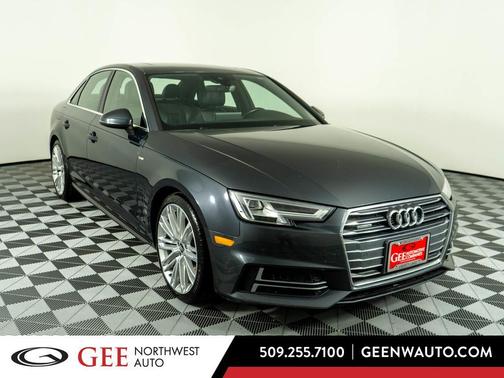 Manhattan Gray Metallic 2017 Audi A4 2.0T Premium Plus