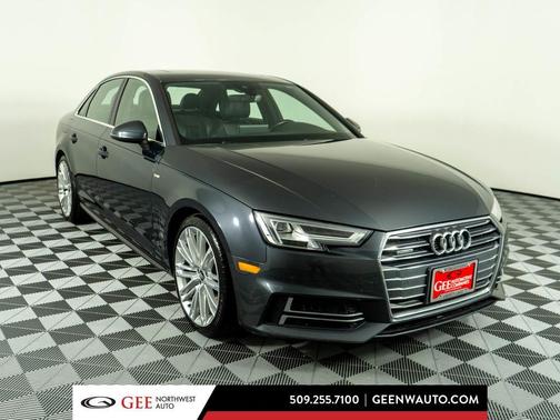 Manhattan Gray Metallic 2017 Audi A4 2.0T Premium Plus
