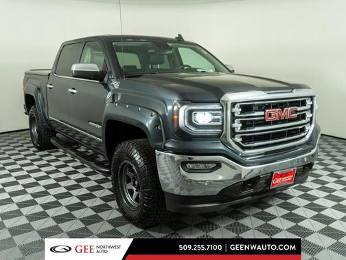 Dark Slate Metallic 2018 GMC Sierra 1500 SLT