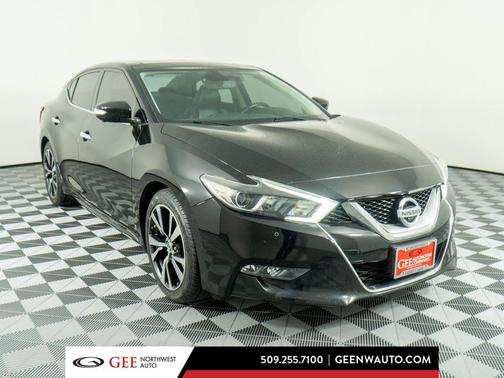Black 2016 Nissan Maxima 3.5 Platinum