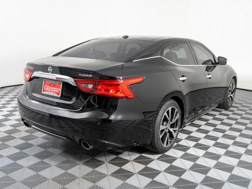 Black 2016 Nissan Maxima 3.5 Platinum