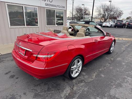 Red 2012 Mercedes-Benz E-Class E 350