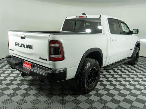 Bright White Clearcoat 2019 RAM 1500 Rebel