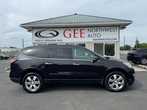 Black Granite Metallic 2014 Chevrolet Traverse LTZ