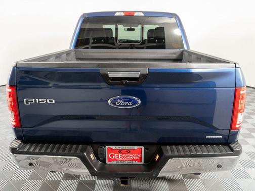 Blue 2016 Ford F-150 XLT