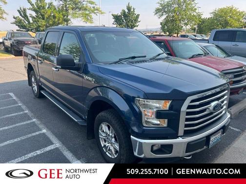 Blue 2016 Ford F-150