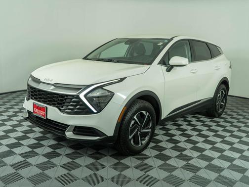 Snow White Pearl 2023 Kia Sportage Hybrid LX