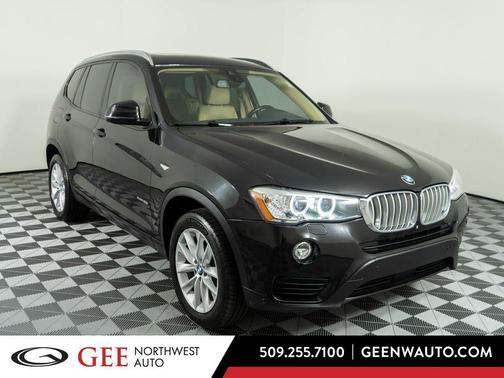 Black Sapphire Metallic 2017 BMW X3 xDrive28i