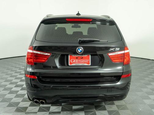 Black Sapphire Metallic 2017 BMW X3 xDrive28i