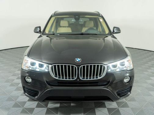 Black Sapphire Metallic 2017 BMW X3 xDrive28i