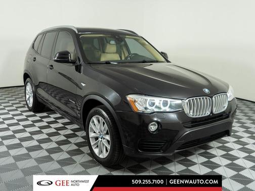 Black Sapphire Metallic 2017 BMW X3 xDrive28i