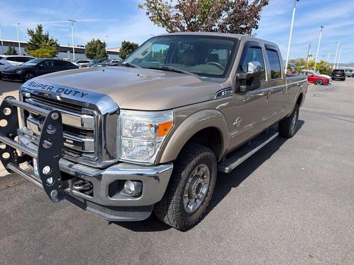 Pale Adobe Metallic 2014 Ford F-350 Lariat Super Duty