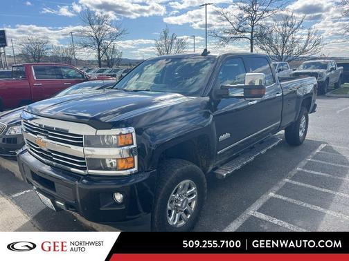 Black 2016 Chevrolet Silverado 3500 High Country
