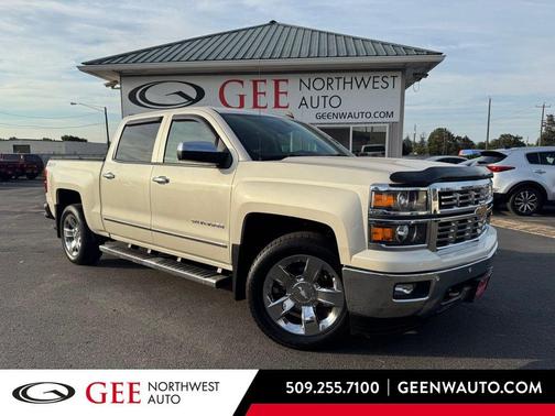 White Diamond Tri-Coat 2014 Chevrolet Silverado 1500 LTZ