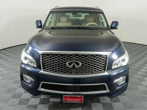 Blue 2015 INFINITI QX80 Base