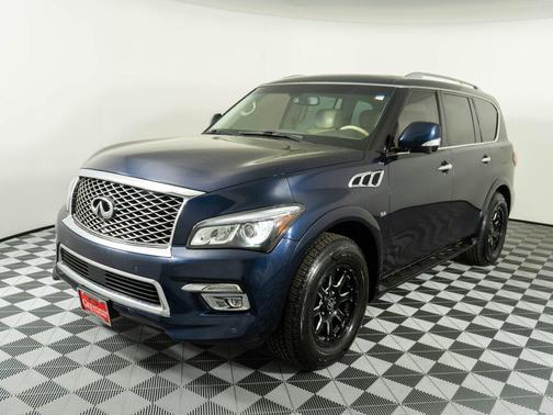 Blue 2015 INFINITI QX80 Base