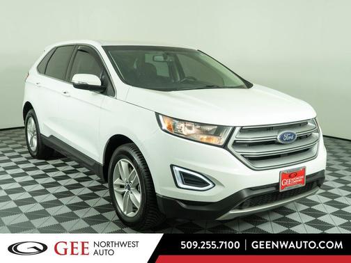 White 2018 Ford Edge SEL