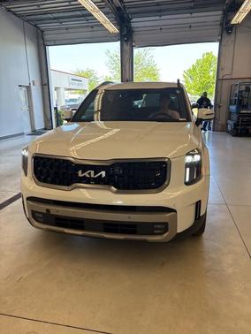 Glacial White Pearl 2023 Kia Telluride SX X-Line
