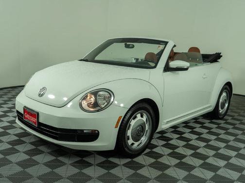 Pure White 2015 Volkswagen Beetle Auto 1.8T