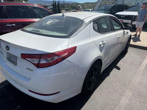 Snow White Pearl 2013 Kia Optima Hybrid LX