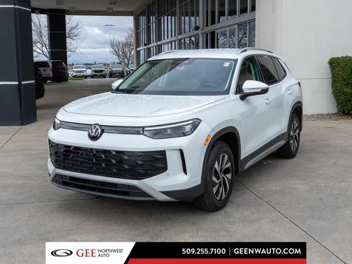 Pure White 2025 Volkswagen Tiguan 2.0T S
