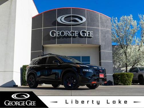 Black 2025 Nissan Rogue Rock Creek