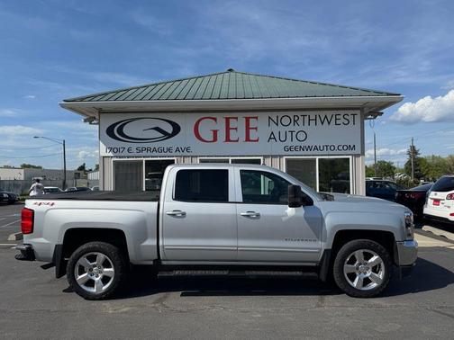 Silver Ice Metallic 2016 Chevrolet Silverado 1500 LT