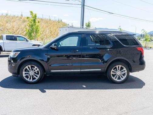 Shadow Black 2018 Ford Explorer XLT