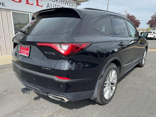Black 2023 Acura MDX Advance