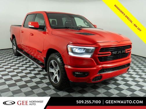 Red 2019 RAM 1500 Rebel