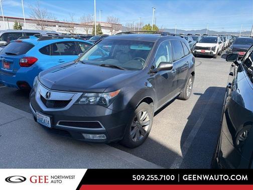 Gray 2012 Acura MDX 3.7L Advance