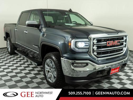 Dark Slate Metallic 2018 GMC Sierra 1500 SLT