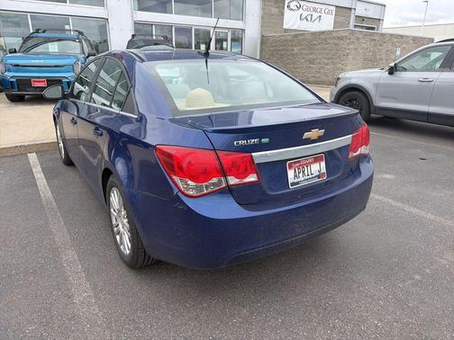 Blue Topaz Metallic 2012 Chevrolet Cruze ECO