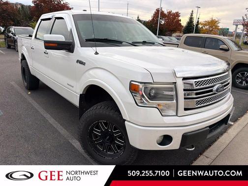 White 2014 Ford F-150 Limited