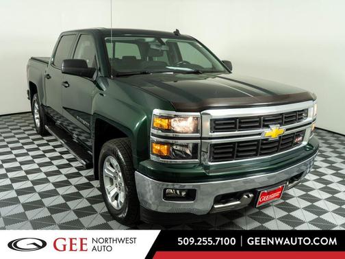 Rainforest Green Metallic 2014 Chevrolet Silverado 1500 LT