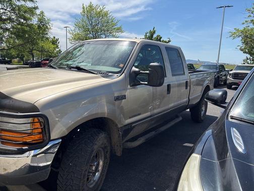 Gray 2000 Ford F-350 Lariat Super Duty