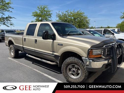 Gray 2000 Ford F-350 Lariat Super Duty
