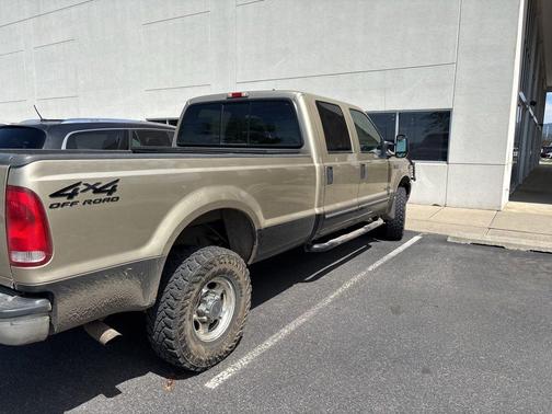 Gray 2000 Ford F-350 Lariat Super Duty