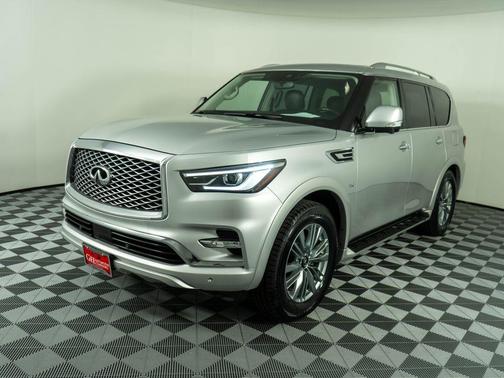 Liquid Platinum 2019 INFINITI QX80 Luxe