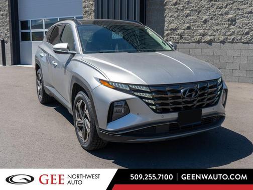 Shimmering Silver 2022 Hyundai TUCSON Limited
